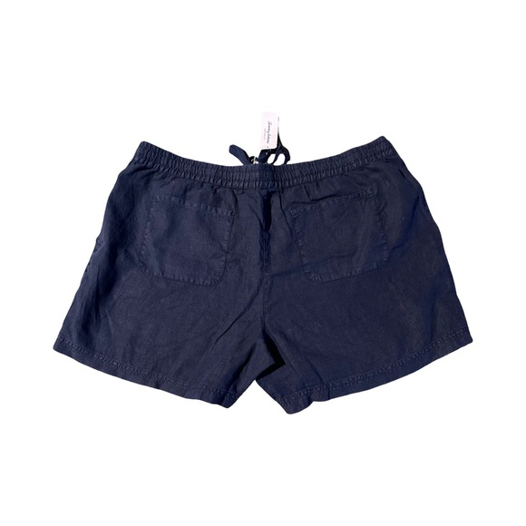 Tommy Bahama Women's Navy Linen Shorts - Picture 1 of 2